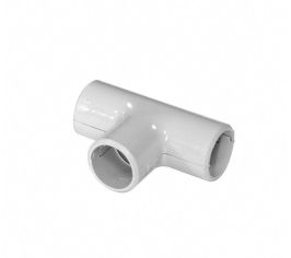 Тройник трубы для защиты кабеля