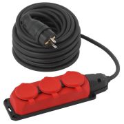 Удлинитель 3х20м с заземл. IP44 КГ 3х1.5 каучук UK-3e-3x1.5-20m-IP44(KG) Эра Б0057581